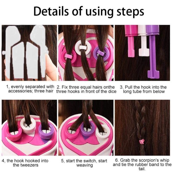 Hair Braider Machine for Girls Headdress - Image 4