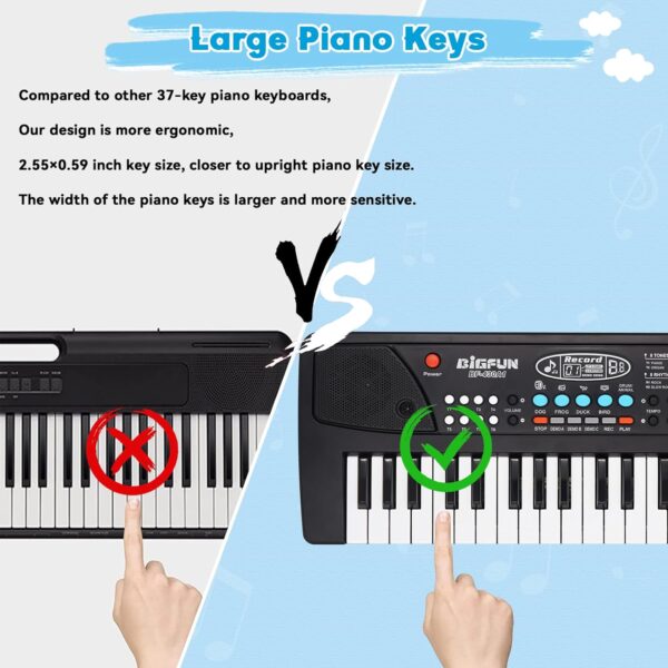 37 Keys Electronic Keyboard - Image 4