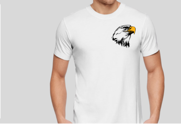 Stylish Eagle Graphic T-Shirt